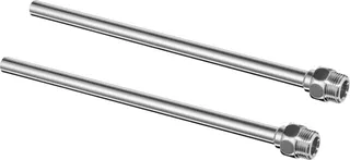 Viega Verlängerung 5788.71 in G3/8 x 200mm Kupfer verchromt – Bild 2
