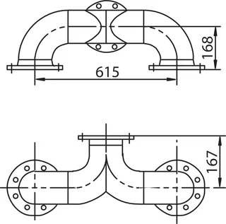 Wilo Mechanisches Zubehör Vereinigungsstück DN 80 – Bild 2