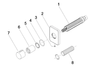 Dornbracht Unterputzventil, rechtsschließend LULU 36607710 1/2" Chrom – Bild 4