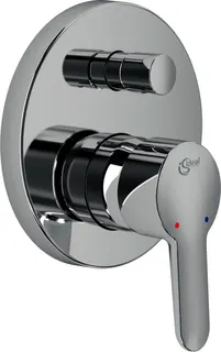 Ideal Standard Badearmatur UP ConnectBlue,Bausatz 2, Ros.d:163mm, eigens.DIN EN 1717, Chrom