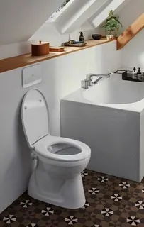 Villeroy & Boch F-WC sprd-los O.novo 360x525x395mm ov bodenst. Abg. senkr. DF we Alpin c+ – Bild 2