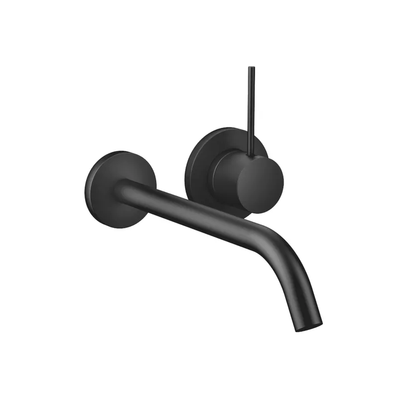Dornbracht META SLIM Waschtisch-Wand-EHM o.Ablgarn. META 36861662 Schwarz matt