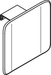 HEWI Rückenstütze Sys 900, Wandmontage pulverbeschichtet weiß tiefmatt – Bild 4