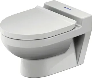 Wand-WC Duravit No.1 Kind 480mm Weiß, Tiefspüler, rimless – Bild 2