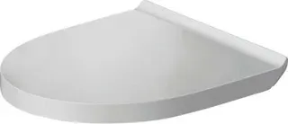 Kinder WC-Sitz Duravit No.1, Weiß Scharniere edelstahl,m. Absenkautomatik – Bild 2