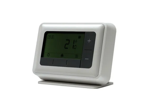 Resideo Raumthermostat T4 verdrahtet mit Umschaltkontakt, weiß