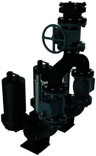 ACO Powerlift Pumpenset DN100 duo/bauseitiger Schacht