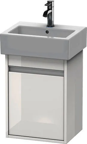 Duravit WTU wandhängend Ketho 320x400x550mm 1 Tür, TA li., f.070445, weiß hochglanz