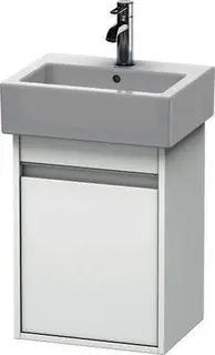 DU WTU wandhängend Ketho 320x400x550mm 1 Tür, TA li., f.070445, weiß matt