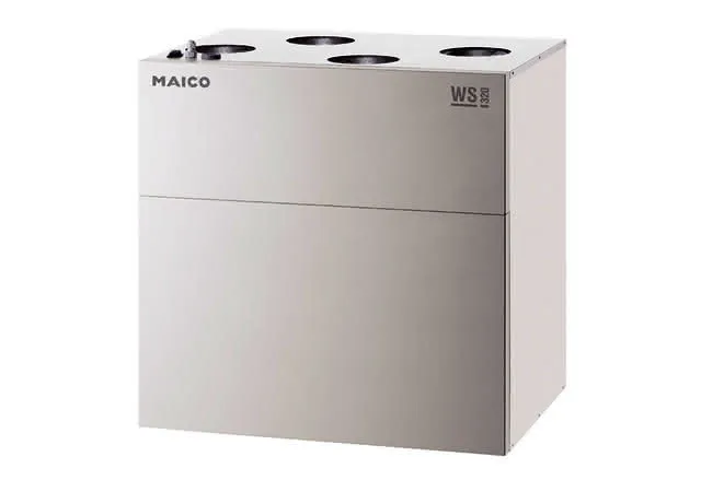 Maico Raumluft-System WS 320 KB mit Bypass + Heizregister, bis 250 m2