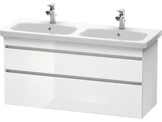Duravit WTU wandh. DuraStyle 448x1230x610mm 2 SchKa,233813,weiß matt/weiß matt – Bild 2