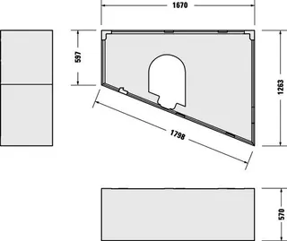 Duravit Wannenträger für 700215 – Bild 3
