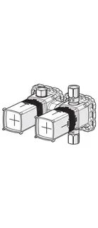 UP-Rohbauset Bade- und Brausearmatur HANSAMATRIX 4.0 Kartusche 4401 DN15 – Bild 3