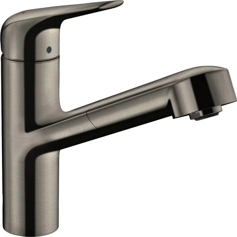 Hansgrohe Spültischmischer 150 Focus M42 Ausziehauslauf 1jet sBox edelstahl-optik