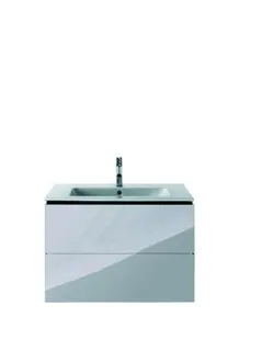 Duravit WTU wandhängend L-Cube 481x820x550mm 2 SchKa, f.233683, weiß hochglanz – Bild 2