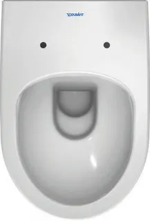 Wand-WC Duravit No.1 540 mm Tiefspüler, rimless, weiß, HYG