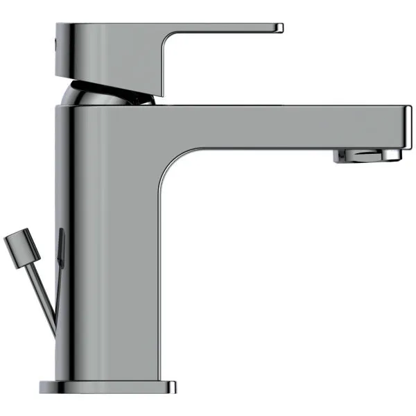 Ideal Standard Waschtisch-Armatur Edge, Slim Piccolo, m.Ablgarn., Ausld.90mm, Chrom