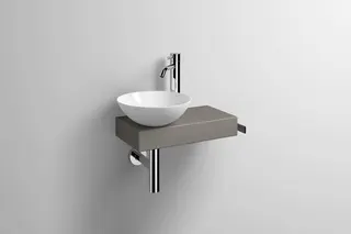 Alape Waschplatz Piccolo Novo 1 5256000 Gravel Matt