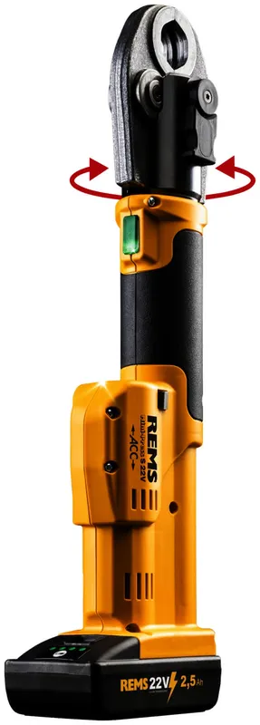 REMS Mini-Press S 22V ACC Set V 15+18+22 L-Boxx