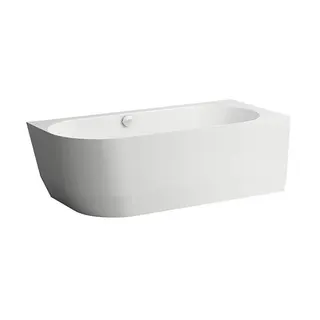 Laufen Badewanne PRO 800x1800x590 Marbond Eckversion rechts weiß – Bild 2