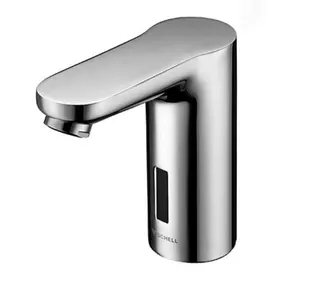 SCHELL Waschtisch-Arm. CELIS E HD-K, Elektron. Kaltwasser, ohne Stromversorgung, chrom