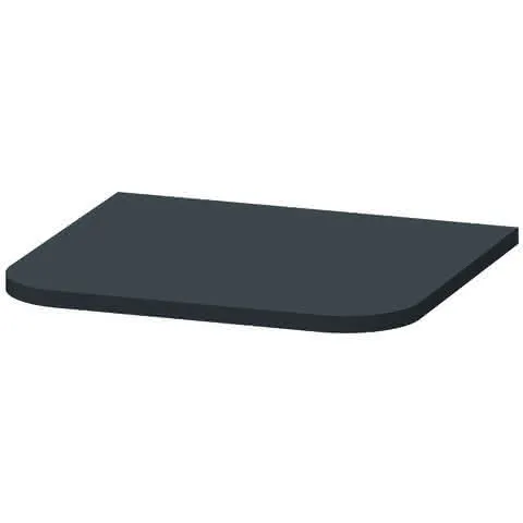 Duravit Abdeckplatte für HHS HappyD2+ 16x403x364mm, graphit supermatt