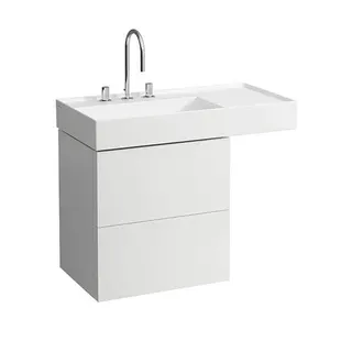 LF WTU K-LAUFEN 450x580x600 2 Schubl P/P f.WT H810333/8/9 H813332 weiß matt