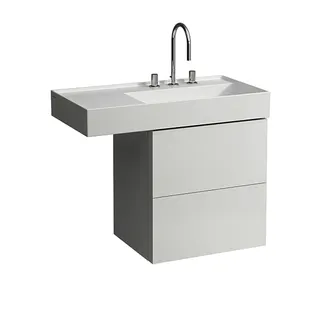 WTU K-LAUFEN 450x580x600 2 Schubl P/P f.WT H810333/8/9 H813332 weiß matt – Bild 2