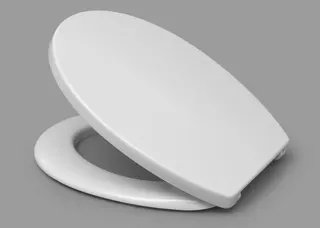 HARO WC-Sitz Pago weiß Bügelscharnier Edelstahl B0302Y