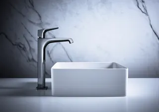 Hansgrohe Waschtischmischer 250 Axor Citterio E Highriser ohne Zugstange Hebelgr.chrom – Bild 2