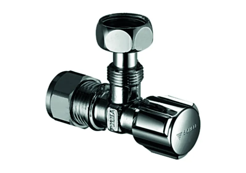 SCHELL Eckventil COMFORT regulierbar, 1/2" Verschr., chrom