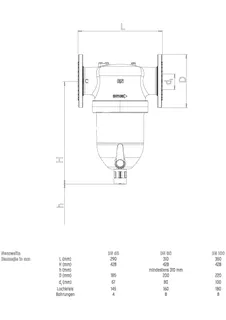 SYR Flanschfilter 6380 - neu DN 65 – Bild 3