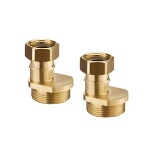 OVENTROP-Übergangsstück DN50/40 Achsmaß v. 180 auf 125mm,2"x1 1/2",Set=2