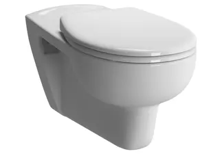 VitrA Flachspüler-Wand-WC Conforma barrierefrei 355 x 700 mm Weiß Hochglanz