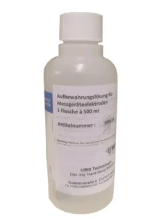 UWS Aufbewahrungsl. Messgeräteelek.500ml speziell für pH Messgerät, 500 ml
