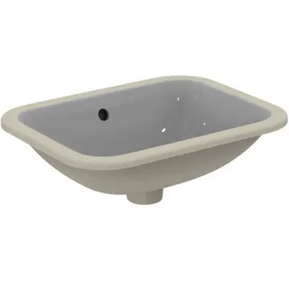 Ideal Standard Unterbau-Waschtisch Connect, rechteckig, ohne Hahnloch, mit Überlauf 500x380x175mm, Weiß