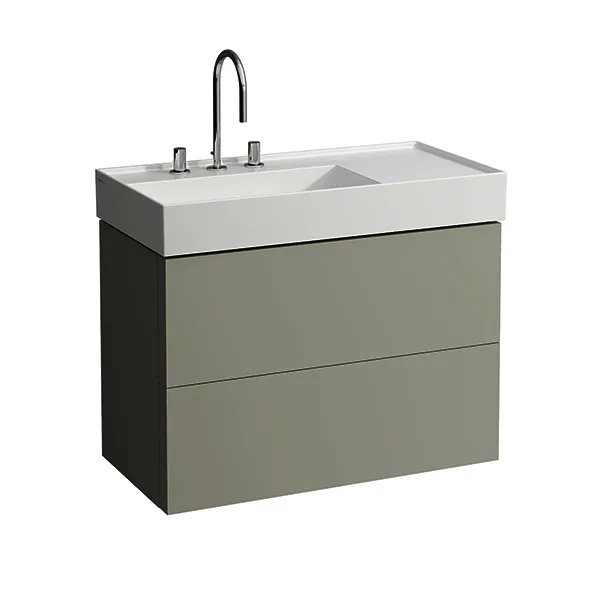 WTU K-LAUFEN 600x880x450 2 Schubl Push/Pull f.WT H810338 kieselgrau
