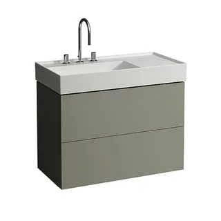 LF WTU K-LAUFEN 600x880x450 2 Schubl Push/Pull f.WT H810338 kieselgrau