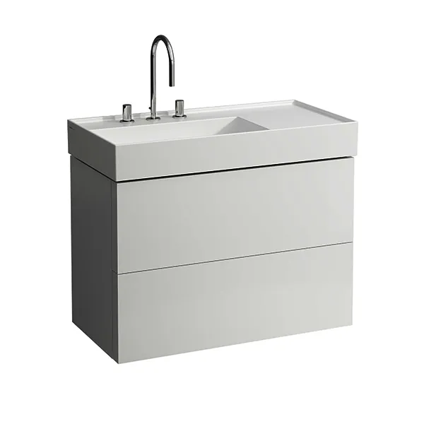 WTU K-LAUFEN 600x880x450 2 Schubl Push/Pull f.WT H810338 weiß matt