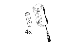 SCHELL Batteriefach PURIS/VENUS 4xAAA Batterien
