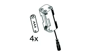 SCHELL Batteriefach PURIS/VENUS 4xAAA Batterien – Bild 2