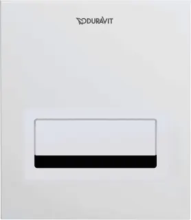 Duravit DuraSys A2 Betät.-Pl.elektr.,f.Urinal Infrar.,Batterieans.,Aufges., Weiß – Bild 3