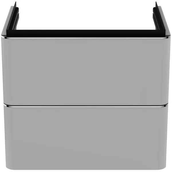 Ideal Standard Waschtisch-Unterschrank Adapto, 2 Ausz., 570x417x490mm, Hgl. weiß lackiert