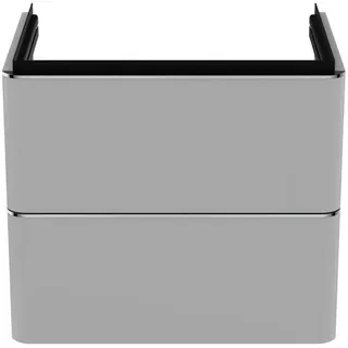 Ideal Standard Waschtisch-Unterschrank Adapto, 2 Ausz., 570x417x490mm, Hgl. weiß lackiert