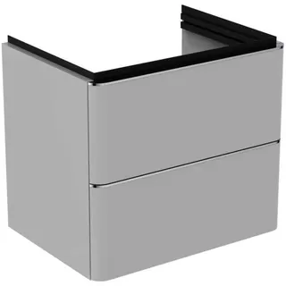 Ideal Standard Waschtisch-Unterschrank Adapto, 2 Ausz., 570x417x490mm, Hgl. weiß lackiert – Bild 2