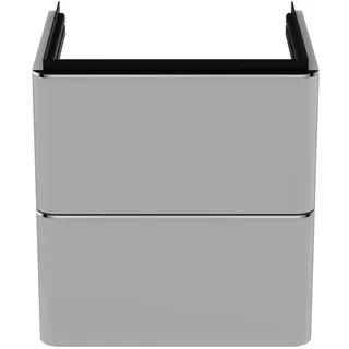 Ideal Standard Waschtisch-Unterschrank Adapto, 2 Ausz., 470x417x490mm, Hgl. weiß lackiert