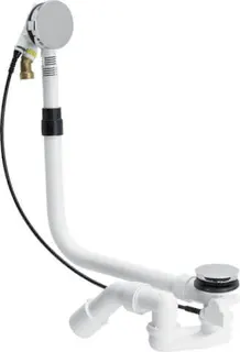 Viega Ab-und Überlauf Multiplex Trio 6161.60 in 725mmxDN40/50 verchromt
