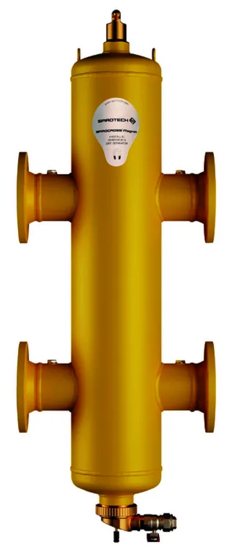 SP Hydraulische Weiche SpiroCross Magnet DN 80 - Flansch, 10 bar / 110 Grad