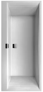 VB BW Squaro Edge 12 1800x800x496mm re-eckig m. Sys CC TP2 Zul. Weiß Alpin