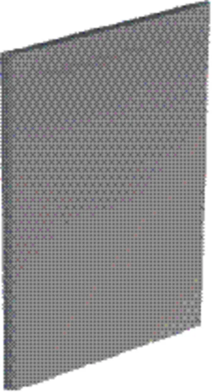 Geberit Tür für HWB-Unterschrank für HWB Renova Compact, Breite 45 cm, hellgrau